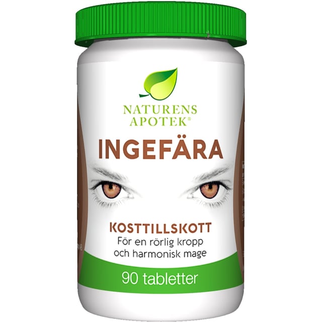 Naturens Apotek Ingefära 90 tabletter