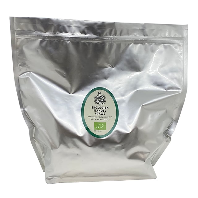 Powerfruits Mandel 2kg EKO RAW