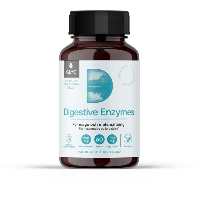GLYC Digestive enzymes 60 kapslar