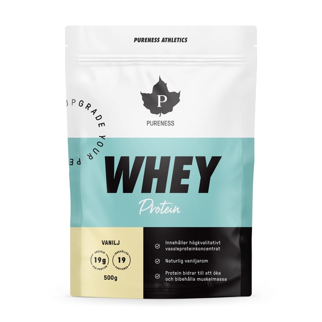 Pureness Athletics Whey Protein Vanilj 500 g