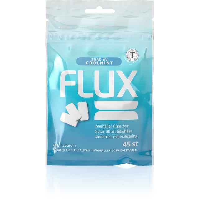 FLUX Tuggummi Coolmint 45 st