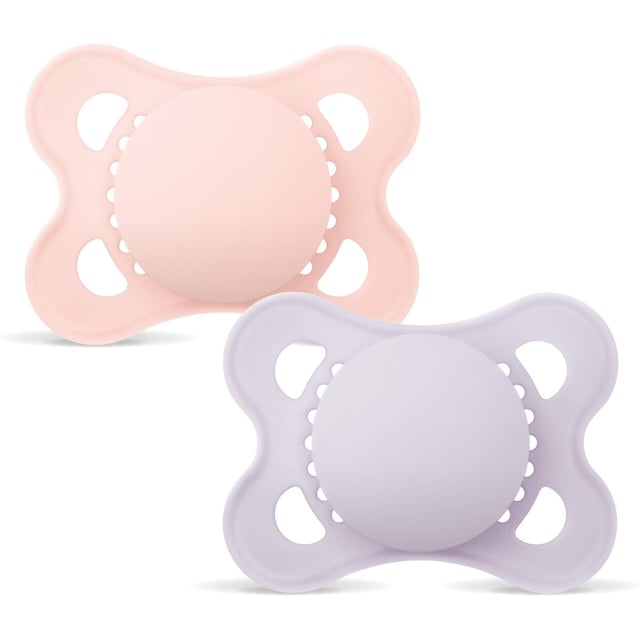 MAM Orig Silk 0-6m Box V Pink Unprint 2 st