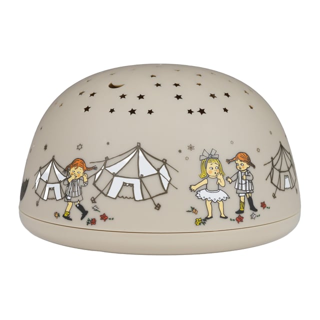 Rätt Start Pippi Långstrump Nattlampa med Stjärnhimmel och Musik