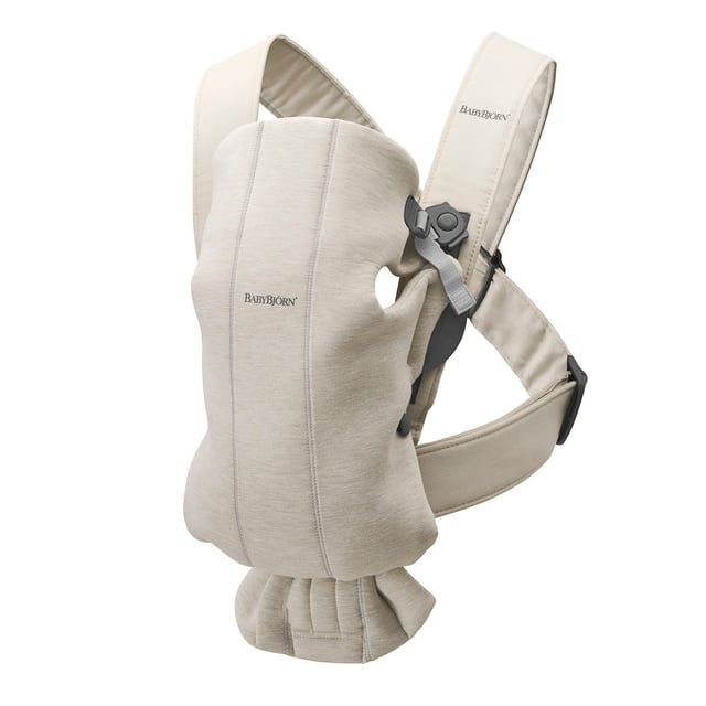 BabyBjörn Bärsele Mini 3D Jersey Ljusbeige