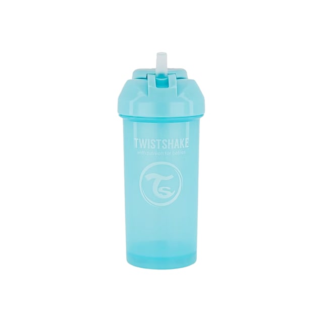 Twistshake Straw Cup Pastellblå 360 ml