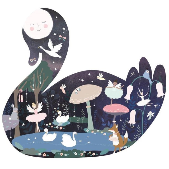 Floss & Rock Pussel 40 bitar Enchanted