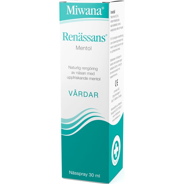 Renässans Nässpray koksaltlösning mentol 30 ml