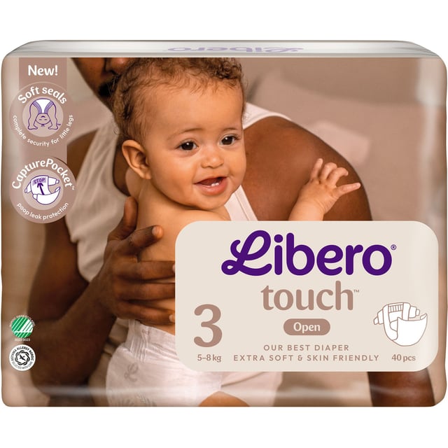 Libero Touch 3 Blöjor (5-8 kg) 40 st