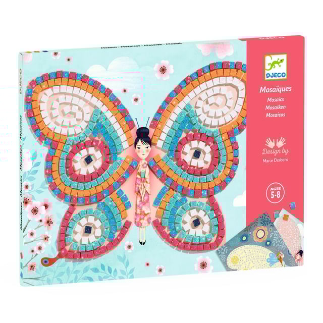 Djeco Mosaic Butterflies Pyssel