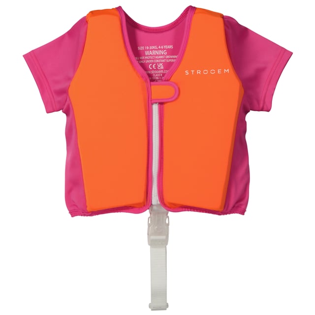 Strooem Original Swim Vest Orange Pink 4-6 år 19-30 kg