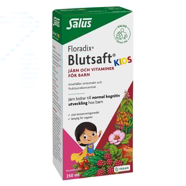 Salus Blutsaft Kids Järntillskott 250 ml