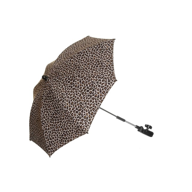 Fresh Kid Solparasoll Barnvagn ø68cm Leopard Beige 1 st