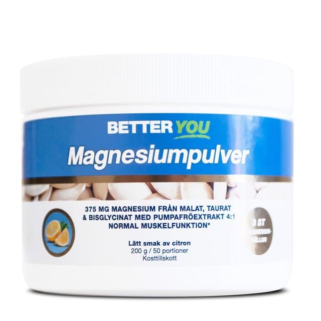 Better You Magnesiumpulver Citron 200g