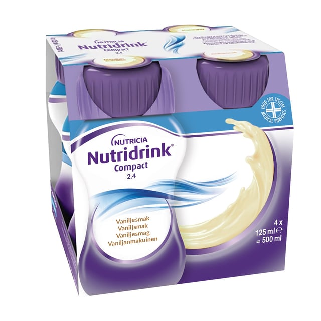 Nutridrink Compact Vaniljsmak  4 x 125 ml