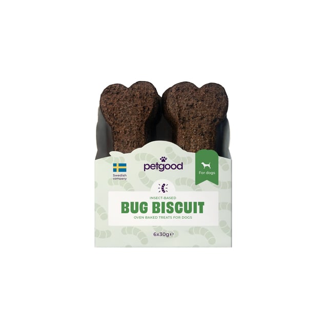 Petgood Insektsbaserat Hundkex 180 g