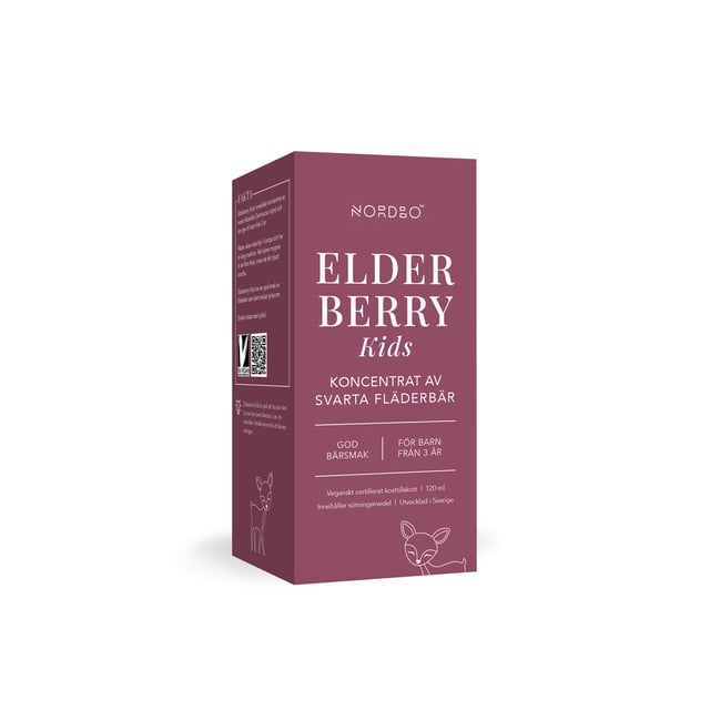 Nordbo Elderberry Kids 120 ml