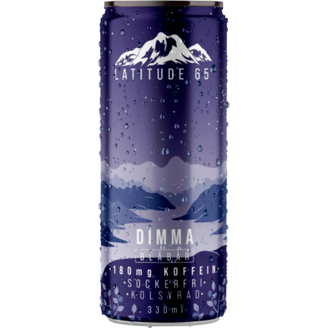 Latitude 65 Dimma Blåbär 330 ml