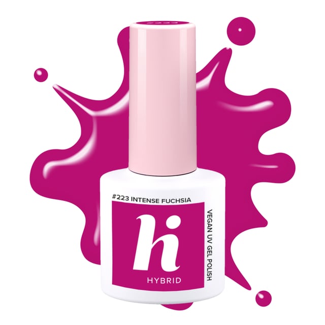 hi hybrid #223 UV Gel Polish Intense Fuchsia 5 ml
