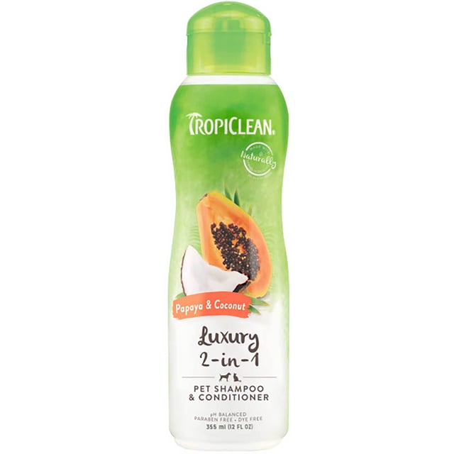 TropiClean Papaya & Coconut Shampoo 355 ml
