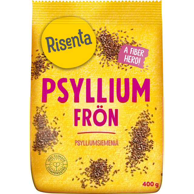 Risenta Psylliumfrön 400 g