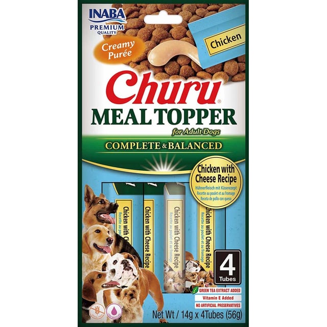 Churu Dog Meal Topper Chicken/Cheese 4 st