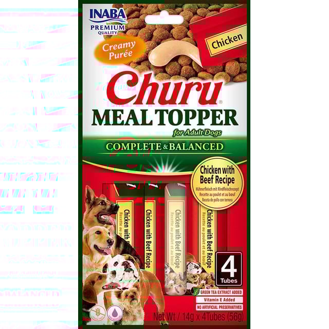 Churu Dog Meal Topper Chicken/Beef 4 st