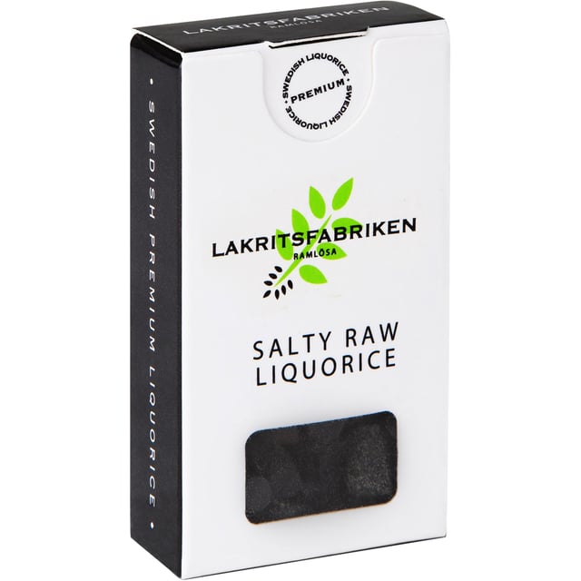 Lakritsfabriken Raw Liquorice Salty 25 g