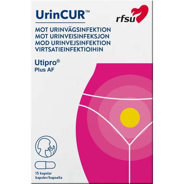 RFSU UrinCur Utipro Plus 15 kapslar