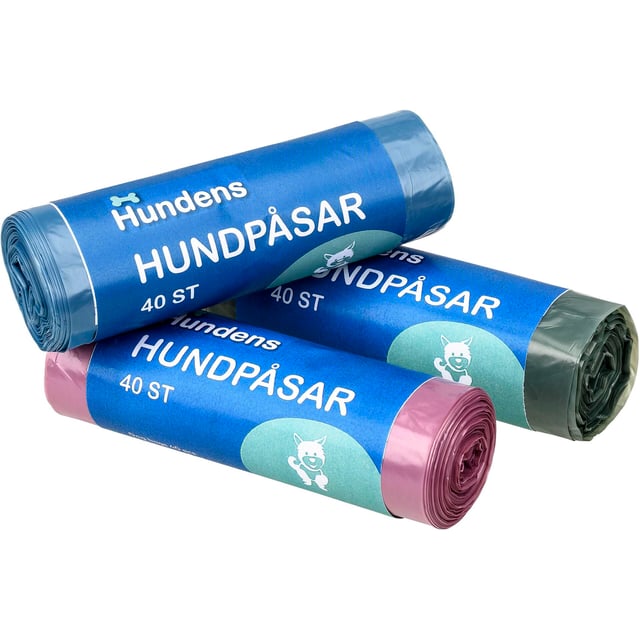 Hundens Hundpåsar 40 st