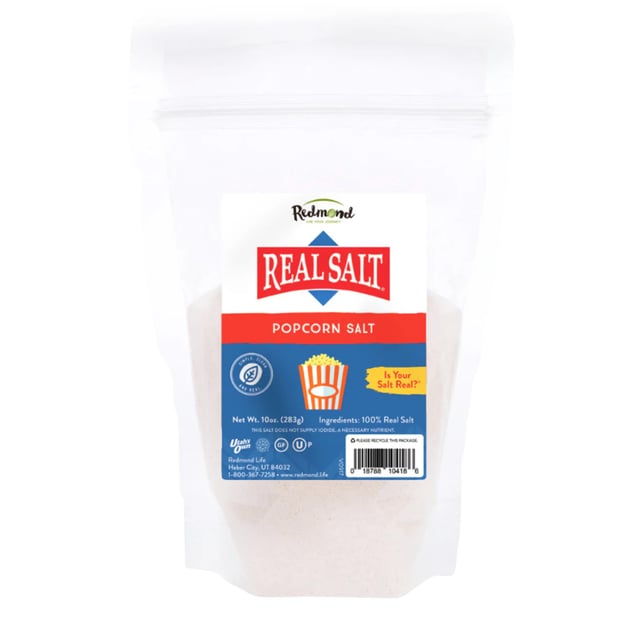 Redmond Real Salt Popcorn Pouch 284 g