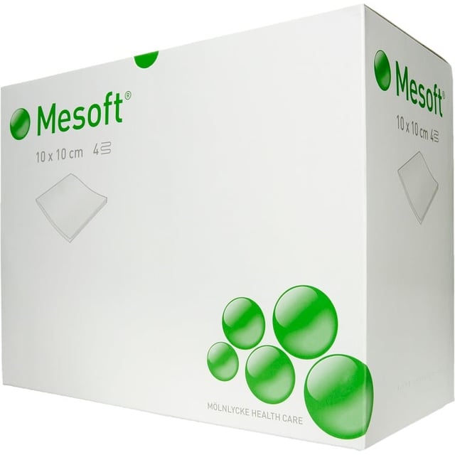 Mölnlycke Health Care Mesoft Kompresser 10 × 10 cm 200 st