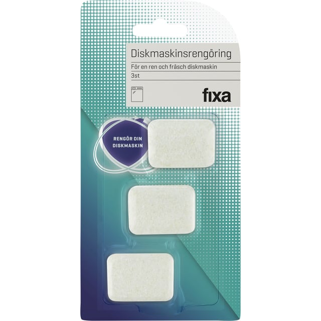 Fixa Diskmaskinsrengöring 3-pack