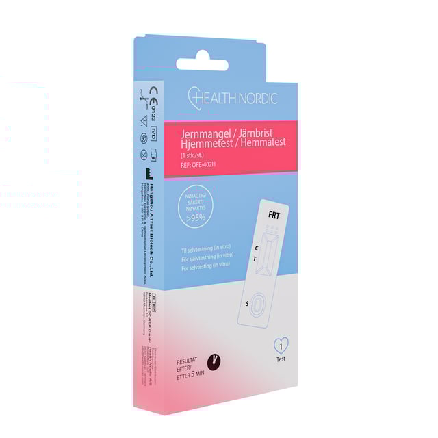 Health Nordic Järnbrist Hemtest 1 st