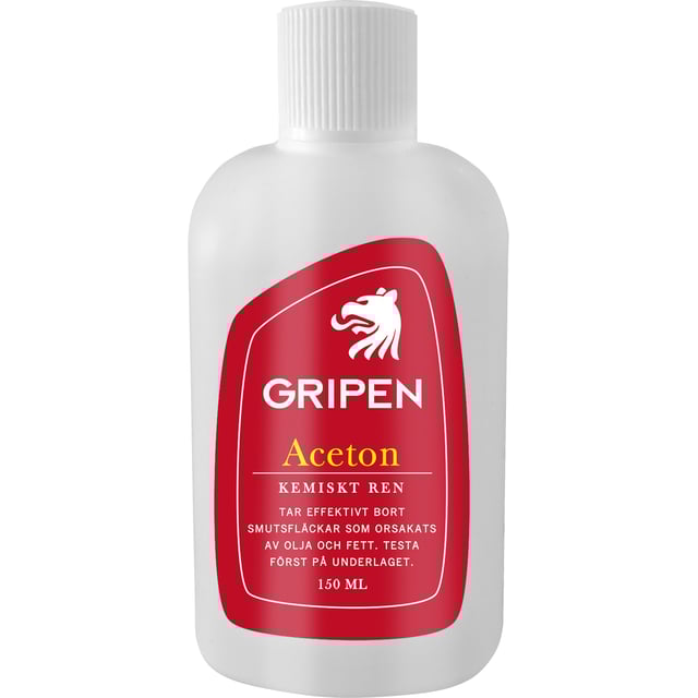 Gripen Aceton Kemiskt Ren 150 ml