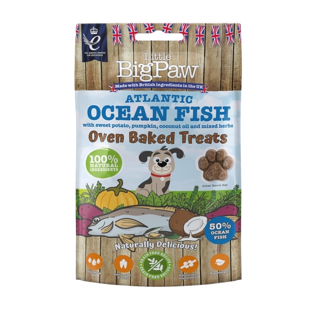 Little BigPaw Ocean Fish, Potato, Pumpkin, Coconut & Herbs 130 g
