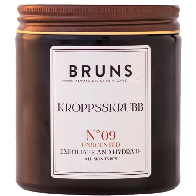 BRUNS Kroppsskrubb Nº09 Unscented 250 ml
