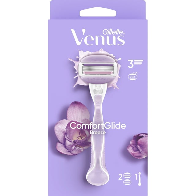 Gillette Venus ComfortGlide Breeze Rakhyvel & 2 st rakblad