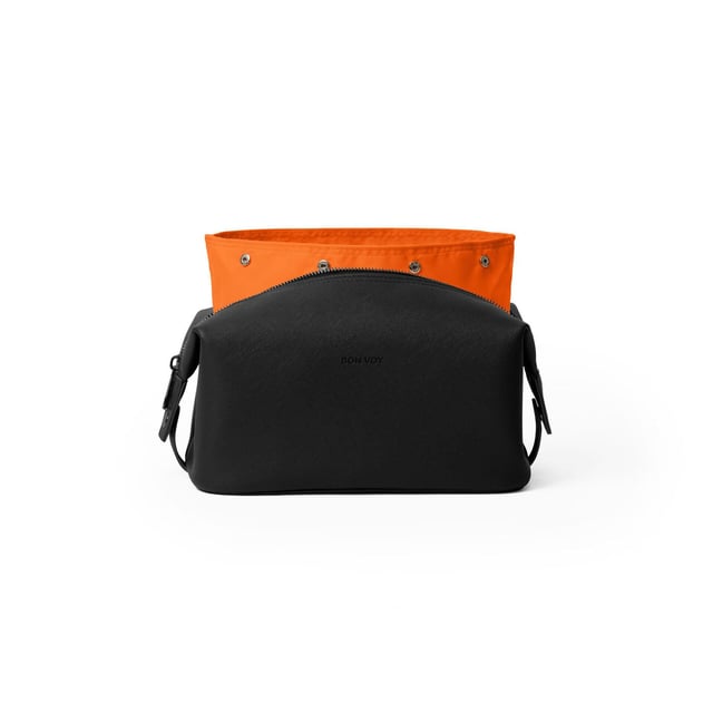 BON VOY Weekend Toiletry Bag Medium Svart/Orange 1 st