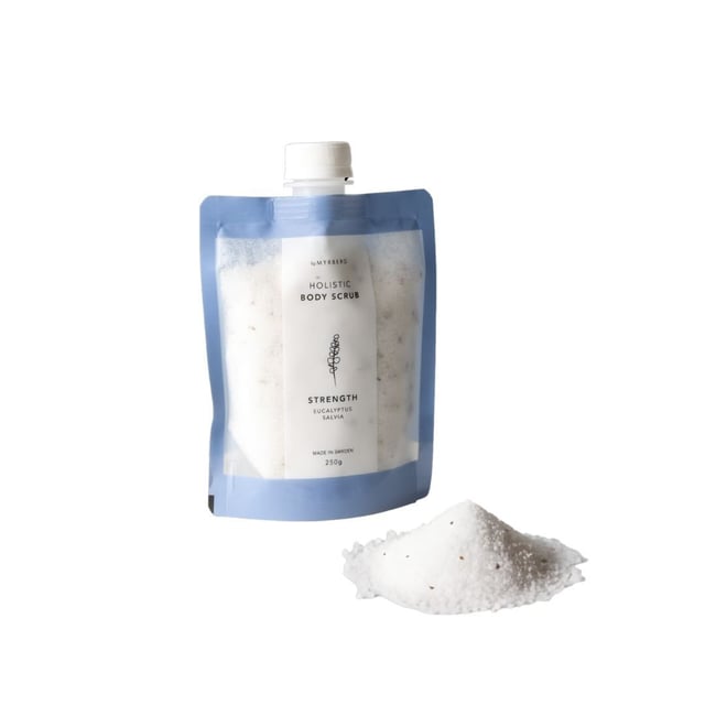 Hooly Holistic Body Scrub Strength Eucalyptus & Sage 250 g