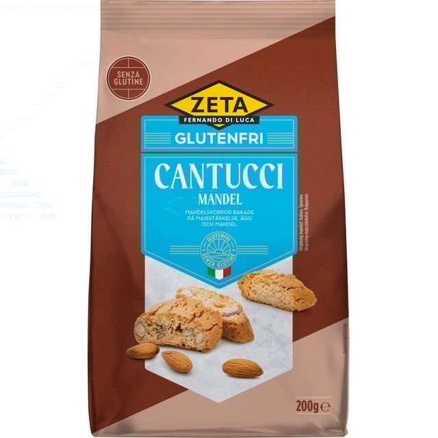 Zeta Cantucci Mandel Glutenfri