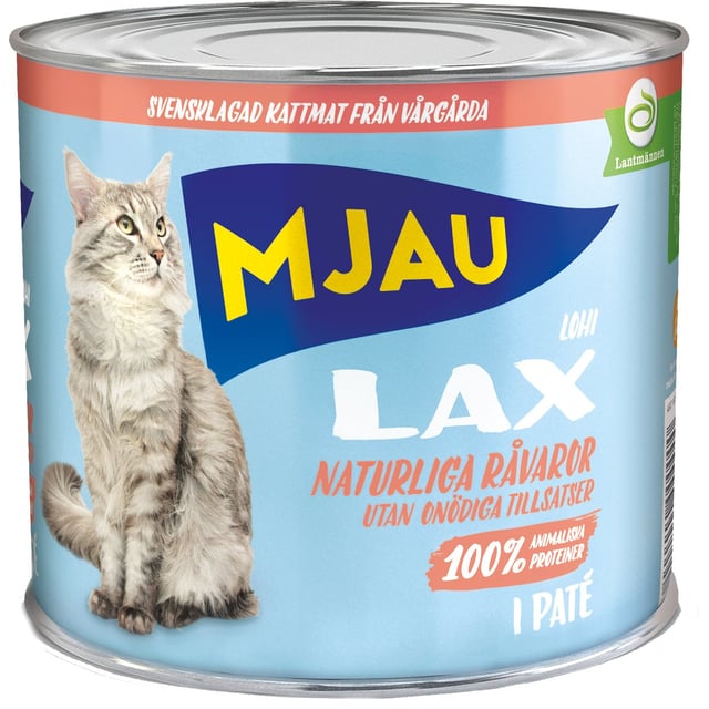 Mjau Konserv Lax 635 g