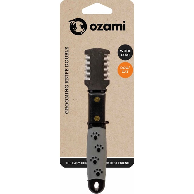 Ozami Grooming Knife Double 15,5x2,8x1,8 cm