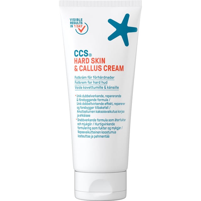 CCS Hard Skin & Callus Cream Fotkräm för Förhårdnader & Hård Hud 100 ml