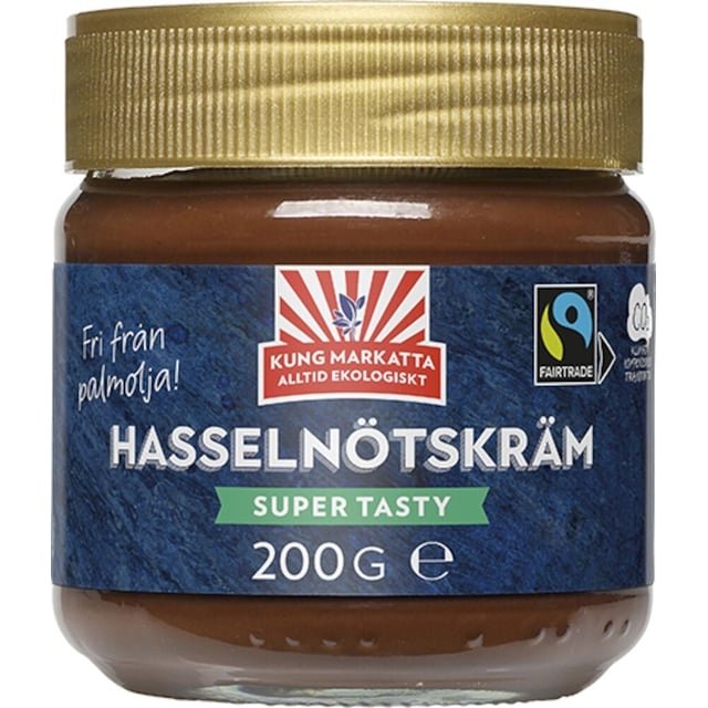 Kung Markatta Hasselnötskräm 200 g