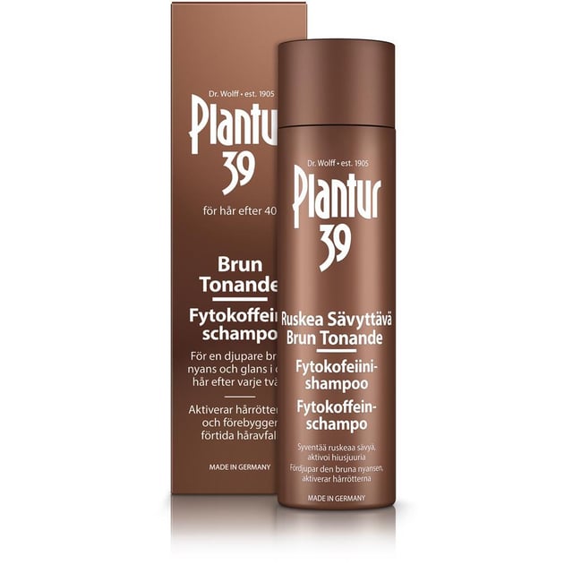 Plantur 39 Fytokoffeinschampo Brun Ton 250 ml