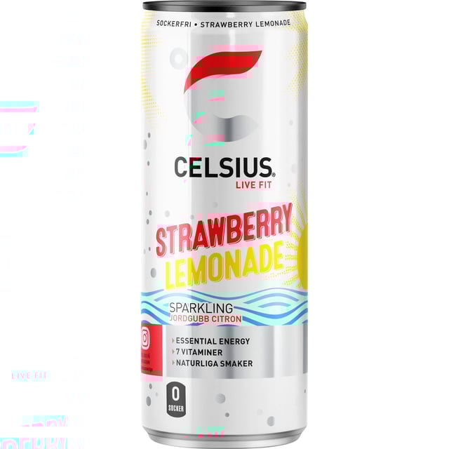 Celsius Strawberry Lemonade 355 ml