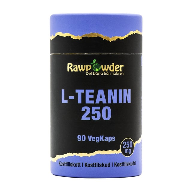 Rawpowder L-Teanin 250 mg 90 kapslar
