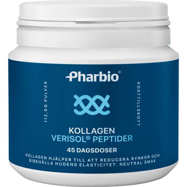 Pharbio Kollagen Verisol Peptider pulver 112.5 gr