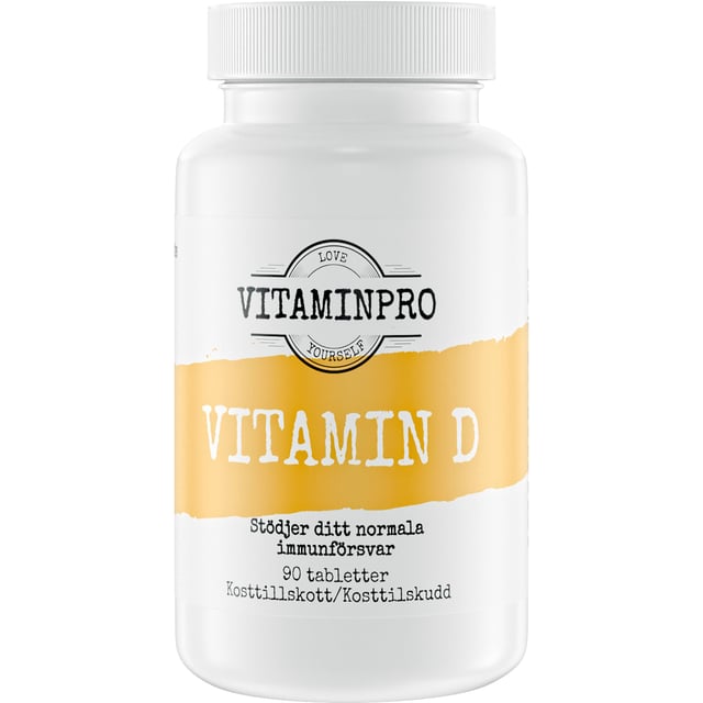 Vitaminpro D-vitamin 90 tabletter