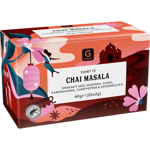 Garant Te chai masala svart 40 g
